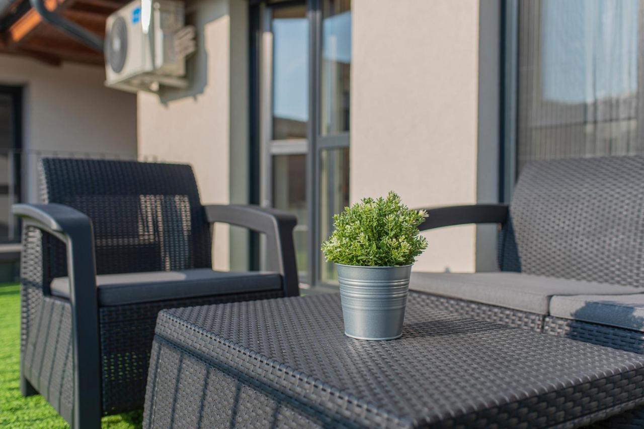 Sun Terrace Mini Penthouse Bestern Szeged Kültér fotó